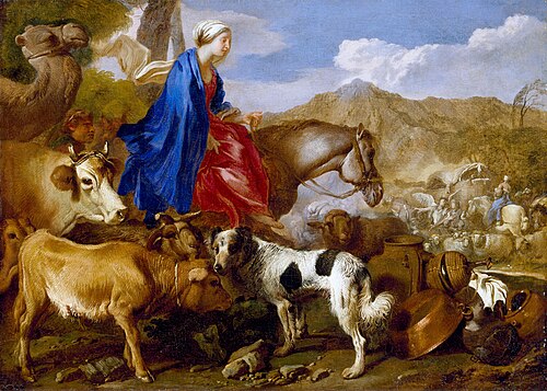 Journey of Rebecca, 1637, Giovanni Benedetto Castiglione
