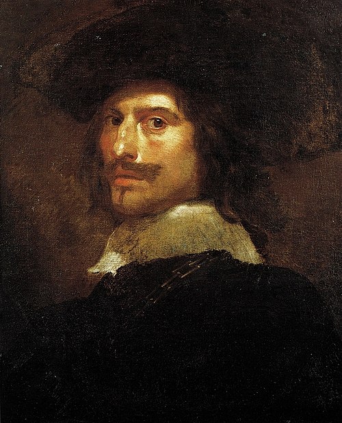 Portrait of Gianlorenzo Bernini, 1634, Giovanni Benedetto Castiglione
