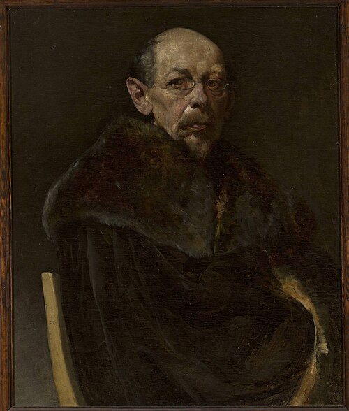 Portrait of an old man /model/, 1870, Ludomir Benedyktowicz