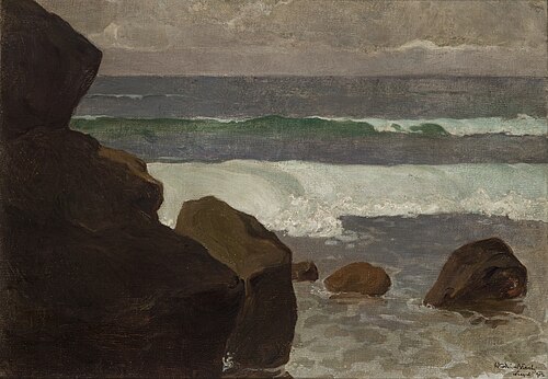 The Neapolitan Coast, 1908, Włodzimierz Błocki