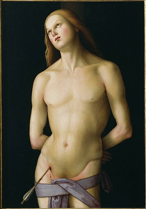 Saint Sebastian, 1510, Master of the Greenville Tondo