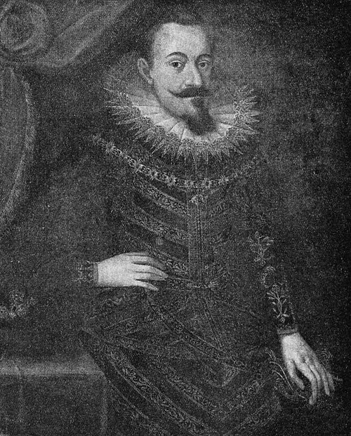 Portrait de Sigismond III Vasa., 1610, Szymon Boguszowicz