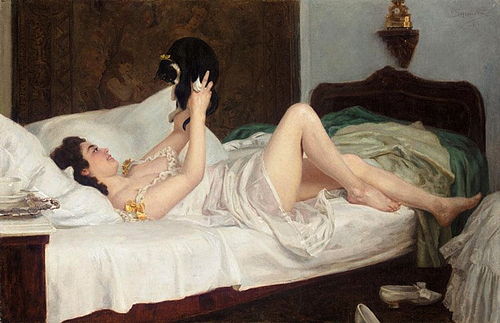 Her Favourite, 1905, Nikolai Bodarevsky