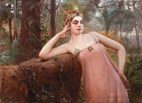 Beauty Decadent, 1903, Nikolai Bodarevsky