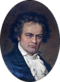 Portrait of Ludwig van Beethoven, 1901, Nikolai Bodarevsky