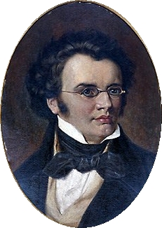Portrait of Franz Peter Schubert, 1901, Nikolai Bodarevsky