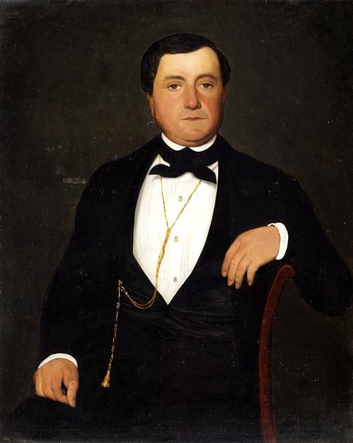 Portrait of William Atkinson, 1859, Alfred W. Boisseau