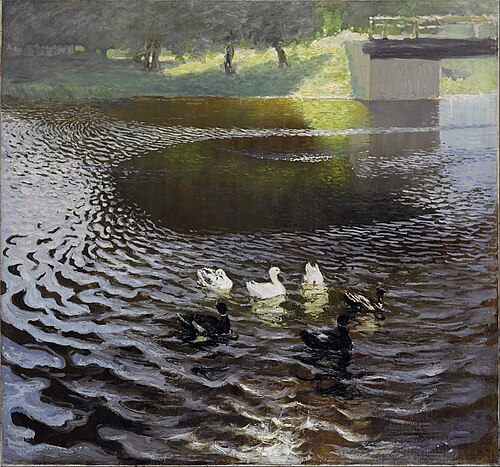 Ducks, 1898, Johann Walter-Kurau