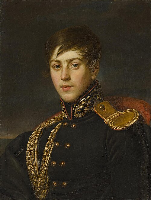 Portrait of Count Alexander Stroganov, 1812, Alexandre Varnek
