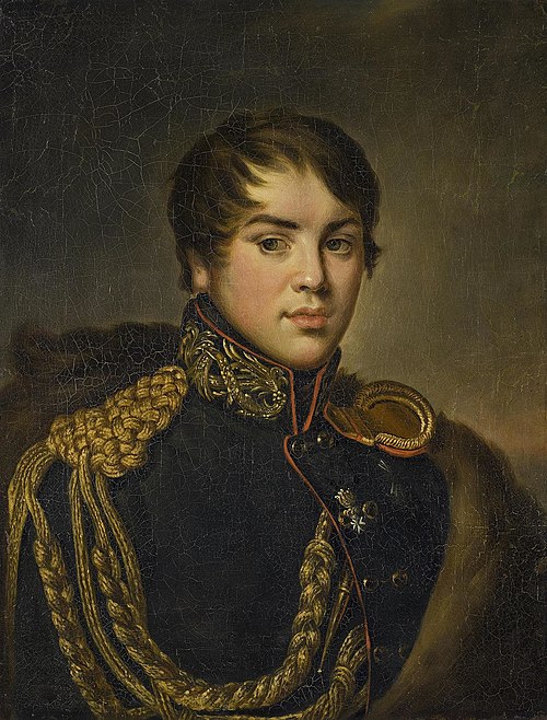 Portrait of Count Vladimir Apraxin, 1812, Alexandre Varnek