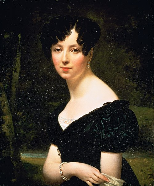 Portrait d'une dame, 1828, Amélie Legrand de Saint-Aubin