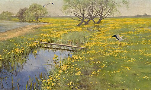 Springtime, 1910, Henryk Weyssenhoff