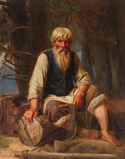 Fisherman, , Vassili Petrovitch Verechtchaguine