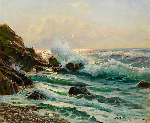 Maine Seascape, 1937, Constantin Vechtchilov