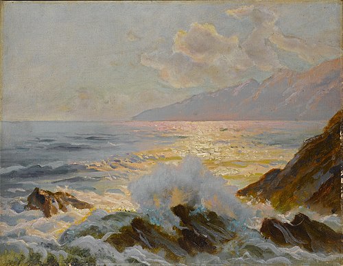 Maine Seascape, 1937, Constantin Vechtchilov