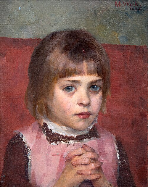 Young Girl, 1886, Maria Wiik
