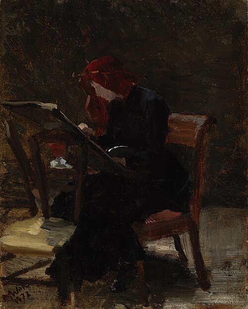 La Polonaise, 1878, Maria Wiik