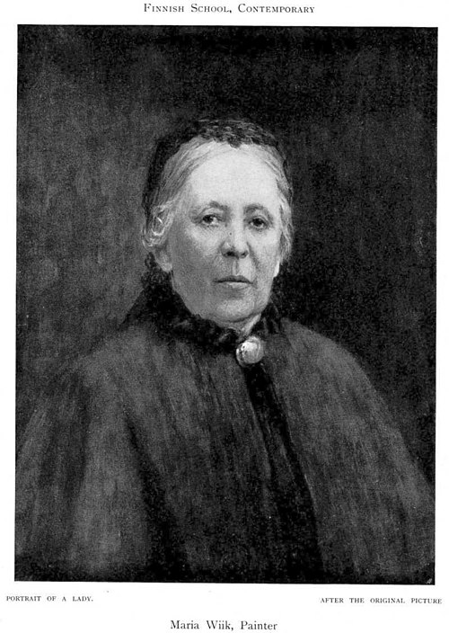 Portrait of a Lady, 1905, Maria Wiik