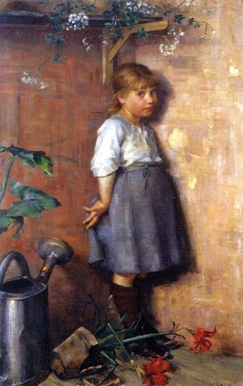 Guilty Conscience, 1886, Maria Wiik