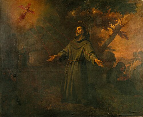 Saint Francis Receives the Stigmata, 1750, Antoni Viladomat i Manalt