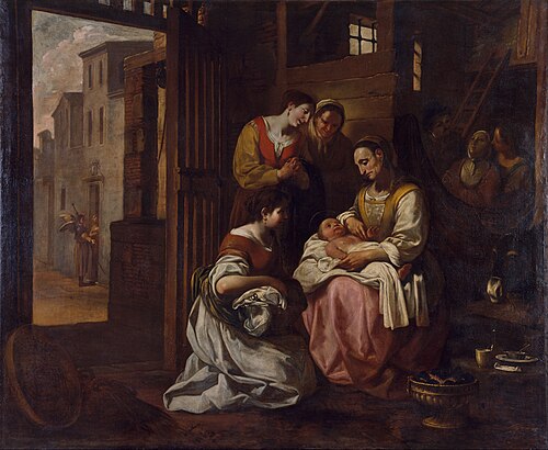 Birth of Saint Francis, 1750, Antoni Viladomat i Manalt