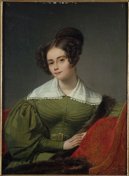 Portrait de Madame Rathelot, 1832, Pierre-Roch Vigneron