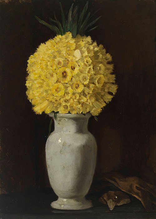 A Flower Picture, 1862, Adolf von Becker