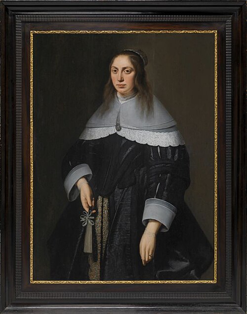 Portrait of Rints van Eysinga (1622-1652), 1647, Master of the three-quarter fi