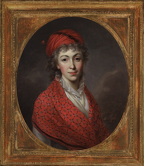 Portrait of Izabela née von Flemming, Princess Czartoryska (1746–1835), 1796, Kazimierz Wojniakowski