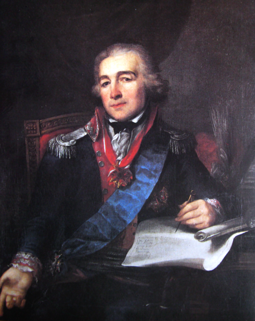Porträt des Augustyn Gorzeński (1743-1816), 1797, Kazimierz Wojniakowski