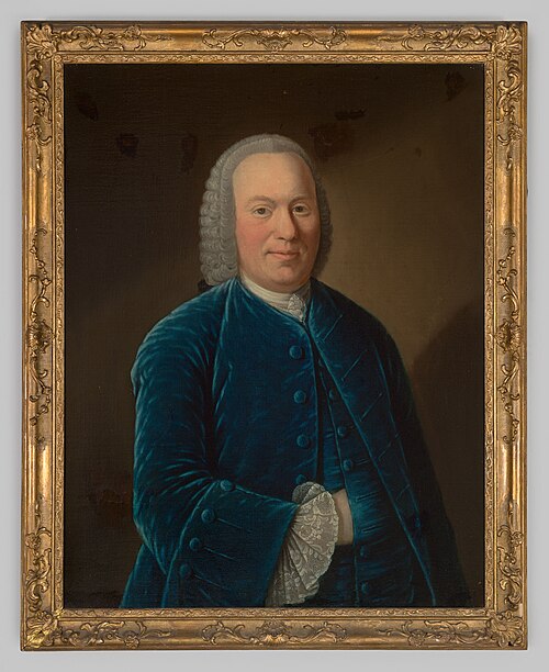 Portrait of Huybert van Hamel (1710-1778), 1762, Arnold Kaldenbach