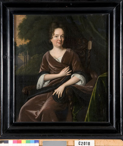Anna Clara van den Steen (1671-1712). Wife of Isaac de Perponcher Sedlnitzky, 1701, Nicolaes van Ravesteyn
