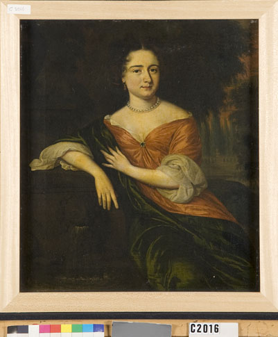 Geertruida Cornelia Verbolt (1676-1718), wife of Arent van den Steen, 1710, Nicolaes van Ravesteyn