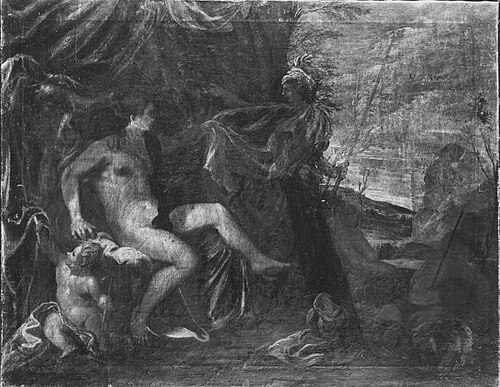 Venus und Adonis (zugeschrieben), 1556, Hans Bocksberger le Jeune