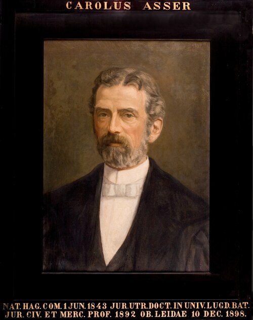 Portret van Carel Asser, hoogleraar Rechtsgeleerdheid te Leiden, 1801, Hendrik Lodewijk Asser
