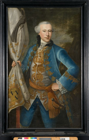 Portrait of Hendrik Dionysius van Schuylenburch (1736-1805), 1765, A. Marquard