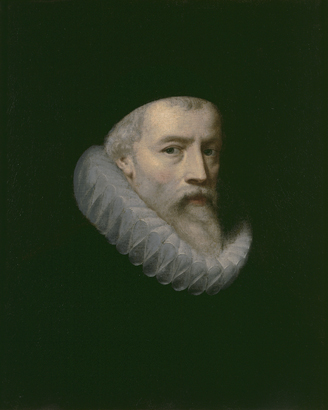 Portrait of the painter Otto van Veen, 1620, Gertruida van Veen