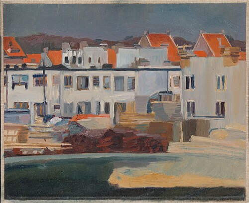 Betondorp in aanbouw, 1925, Nicolaas Pieneman