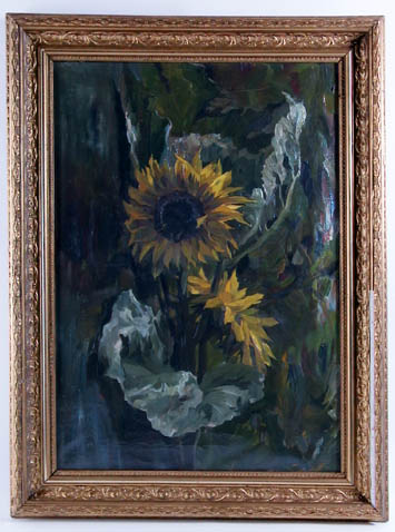 Zonnebloemen, 1900, Bartus Korteling