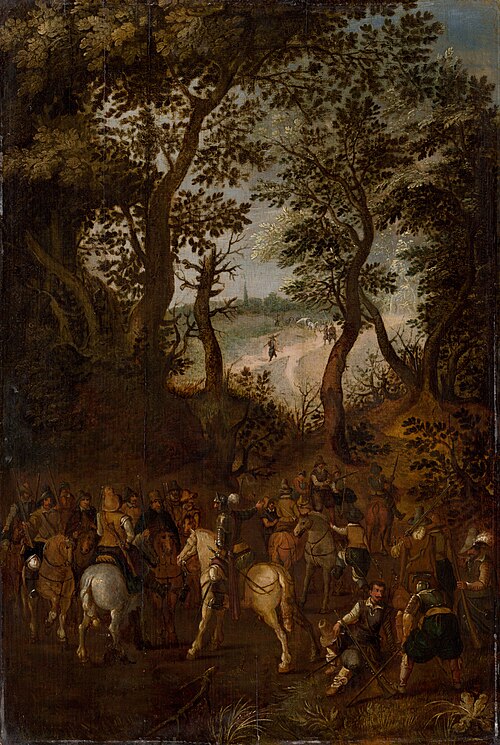 Before Attack, 1630, Jacques van der Wijen