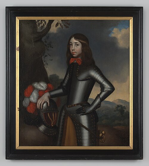 Portrait of Diederik van Arnhem (1639-1656), 1653, Theodor van Loonen