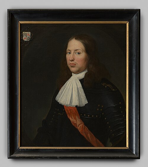 Portrait of Derk van Haersolte (?-1674), 1662, Theodor van Loonen