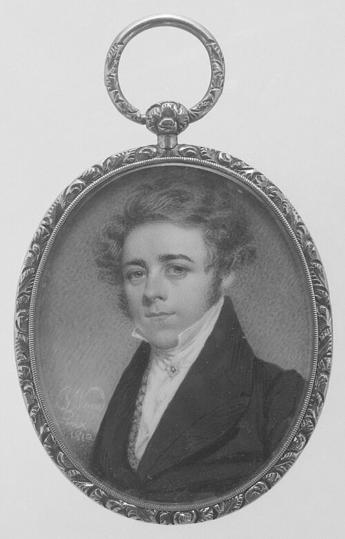 Portrait of a Gentleman, 1812, Joseph Wood