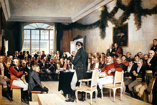 Eidsvold 1814, 1885, Oskar Arnold Wergeland