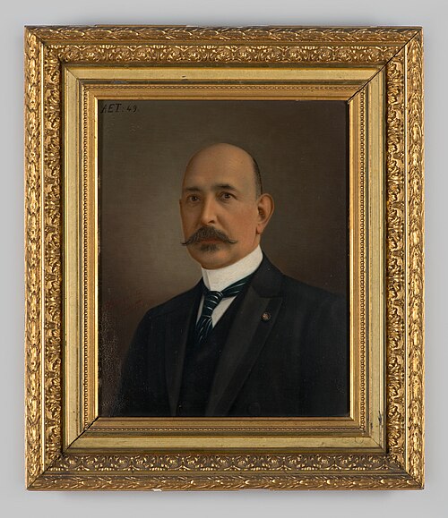 Portret van August Eduard Zimmerman, 1913, Henricus Aloysius Wilhelminus Maria Bogaerts