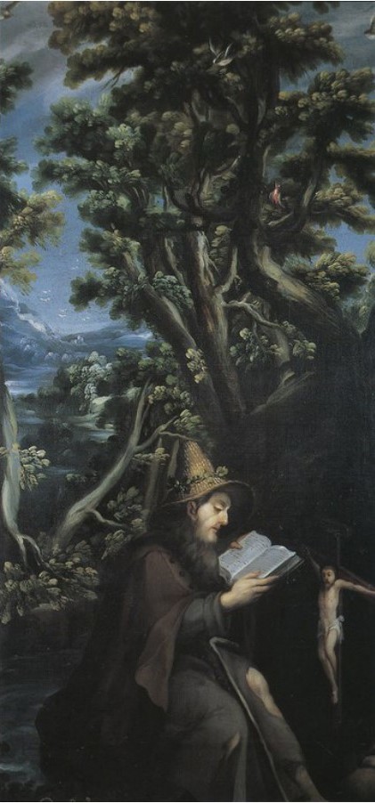 St. Judas Cyriacus, 1650, Diego de Borgraf