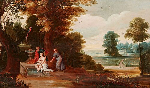 Suzanna and the elders, 1650, Andries Snellinck
