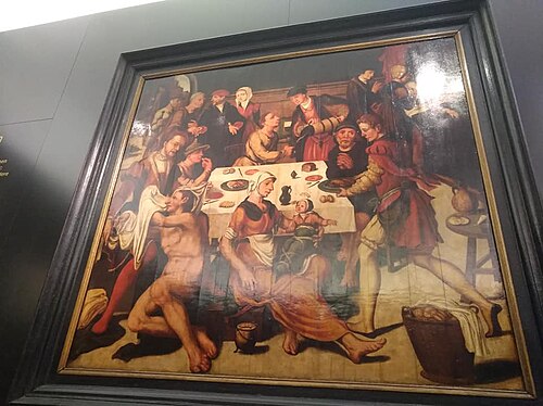 De werken van barmhartigheid, 1548, Jacob Maler