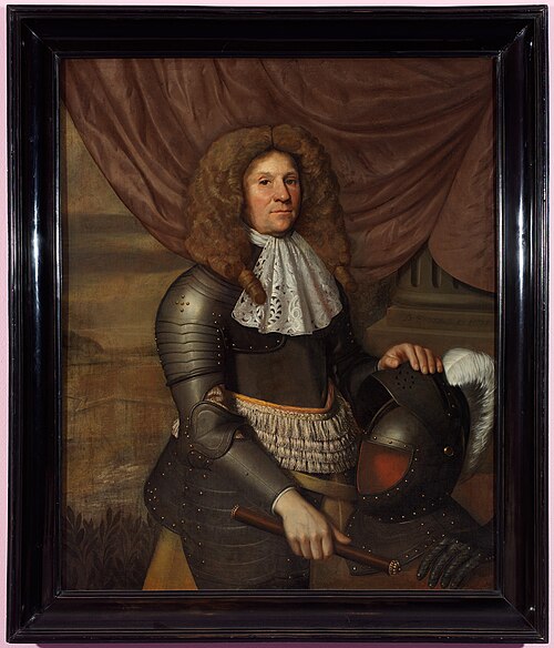 Portrait of Bernard Johan von Prott (1635-1703), 1678, David Sijmons