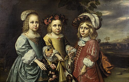 Bouwina, Maurits en Allegonda Maria Clant, 1674, David Sijmons